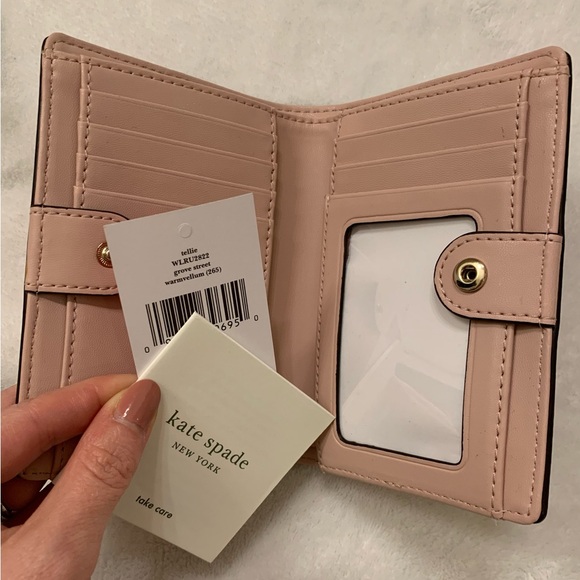 NWT Kate Spade blush wallet - Picture 2 of 13